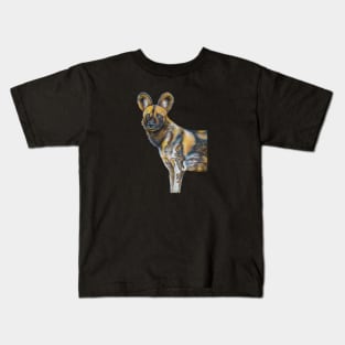 African Wild Dog Kids T-Shirt